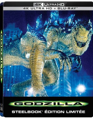 Godzilla 4K Steelbook (1998) - front cover