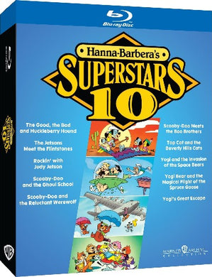 Hanna-Barbera's Superstars 10: The Complete Film Collection (1987-1988) - front cover