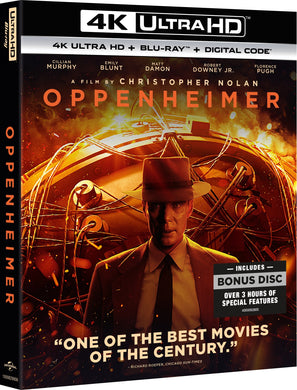 Oppenheimer 4K (2023) - front cover