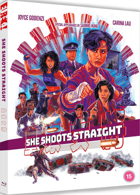  She Shoots Straight (1990)- front cover