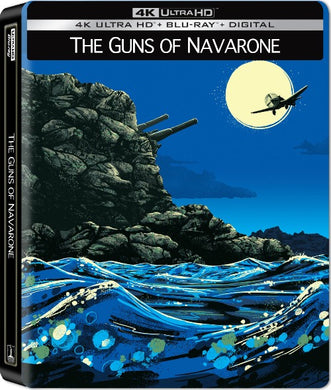 The Guns of Navarone 4K Steelbook (VF + STFR) (1961) - front cover