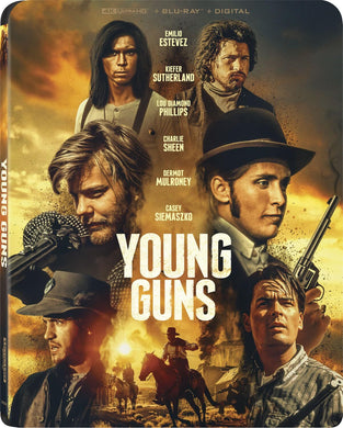 Young Guns 4K (1988) - front cover