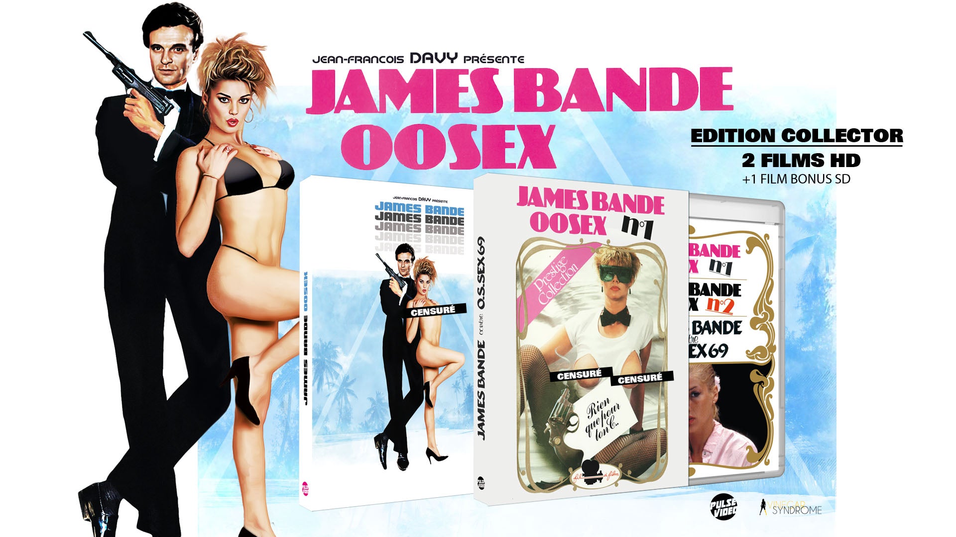 James Bande contre O.S.SEX (option fourreau - 2 films + 1 docu)