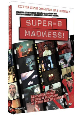 Super 8 Madness ! (2016) de Fabrice Blin - front cover