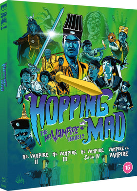 Hopping Mad: The Mr. Vampire Sequels (1986-1989) de Ricky Lau, Ching-Ying Lam - front cover