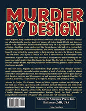 Load image into Gallery viewer, Murder By Design : The Unsane Cinema of Dario Argento de Troy Howarth, Rob Ruston - back cover