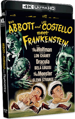Abbott and Costello Meet Frankenstein 4K - front cover