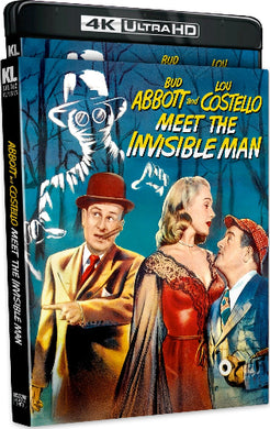 Abbott and Costello Meet the Invisible Man 4K - front cover