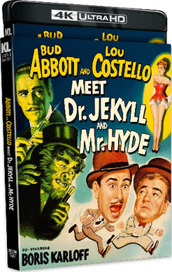 Abbott and Costello Meet Dr. Jekyll and Mr. Hyde 4K - front cover