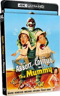 Abbott and Costello Meet the Mummy 4K - front cover
