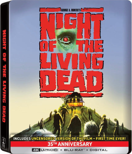 Night of the Living Dead 4K Steelbook (STFR) - front cover