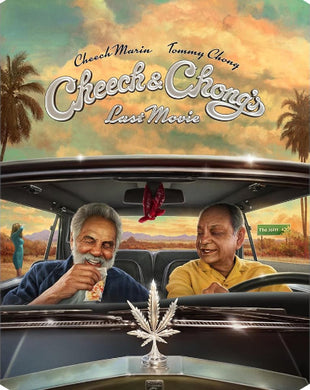 Cheech & Chong's Last Movie 4K Steelbook - front cover