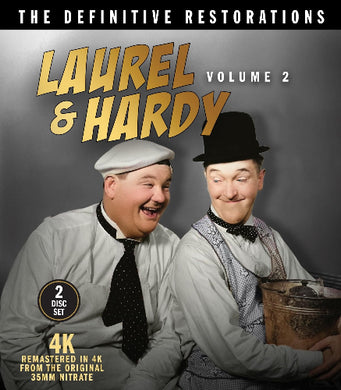 Laurel & Hardy - The Definitive Restorations Volume Two - front cover