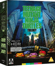 Charger l&#39;image dans la galerie, Teenage Mutant Ninja Turtles Trilogy 4K Limited Edition - front cover
