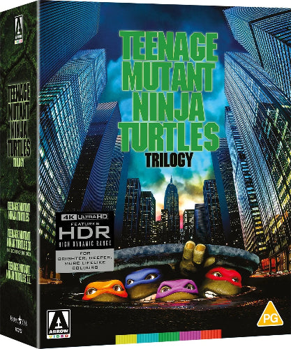 Teenage Mutant Ninja Turtles Trilogy 4K Limited Edition - front cover