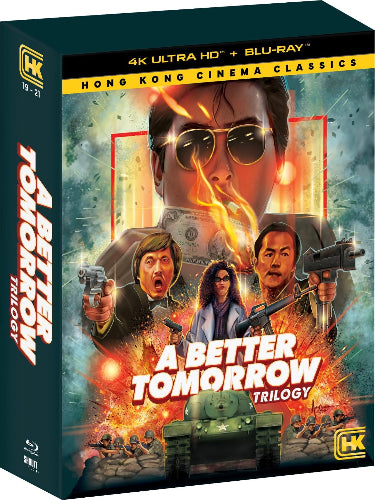 A Better Tomorrow Trilogy 4K - front cover