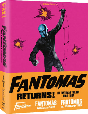 Fantomas Returns! The Fantomas Trilogy (VF) Limited Edition - front cover