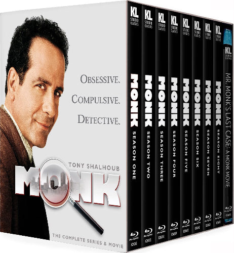 Monk: The Complete Series and Movie - front cover