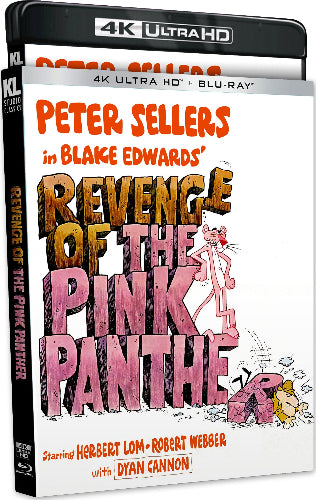 Revenge of the Pink Panther 4K - front cover