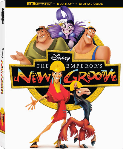 The Emperor's New Groove 4K (VFQ + STFR) - front cover