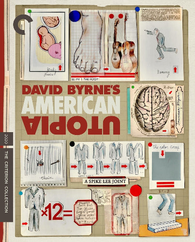 David Byrne's American Utopia 4K - front cover