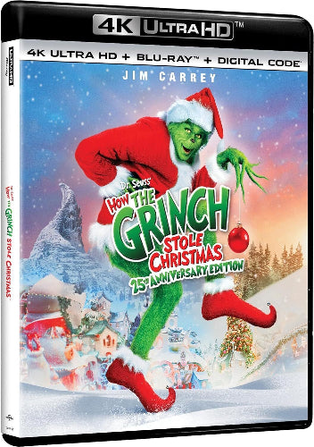 Dr. Seuss' How the Grinch Stole Christmas! 4K (VFQ + STFRQ) - front cover