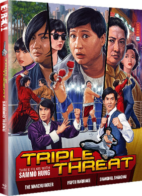 Triple Threat: Three Films with Sammo Hung - front cover