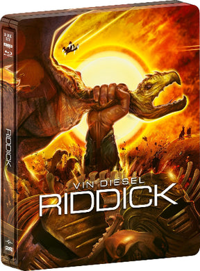 Riddick 4K Steelbook - front cover