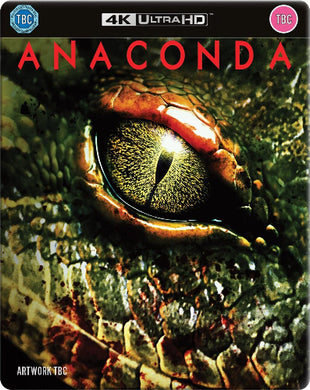 Anaconda 4K Steelbook - front cover