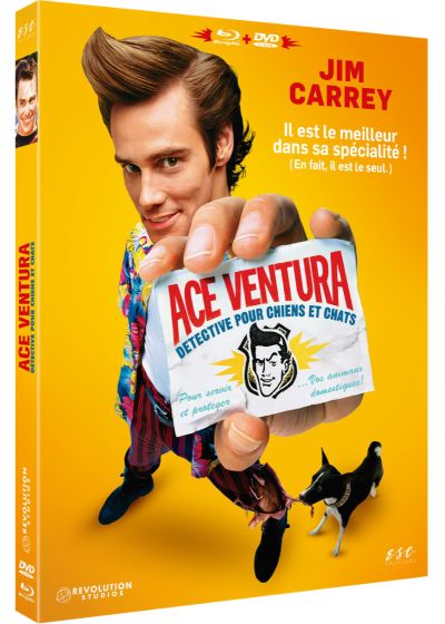 Ace Ventura : Détective pour chiens et chats (1994) de Tom Shadyac - front cover