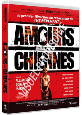 Amours chiennes 4K - front cover