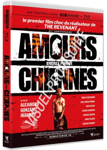 Amours chiennes 4K - front cover