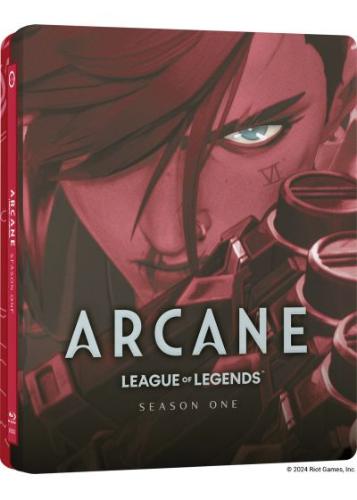 Arcane : League of Legends - Saison 1 Steelbook - front cover