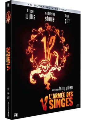L'Armée des 12 singes 4K Steelbook Edition Culte (1995) - front cover