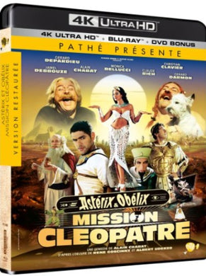 Astérix & Obélix : Mission Cléopâtre 4K - front cover
