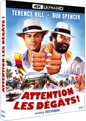 Attention les dégâts 4K - front cover