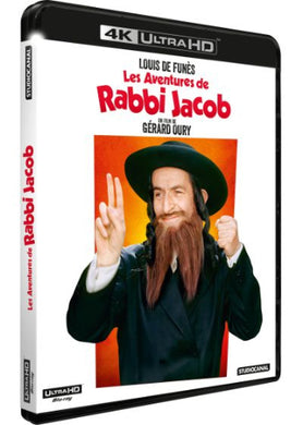 Les Aventures de Rabbi Jacob 4K - front cover