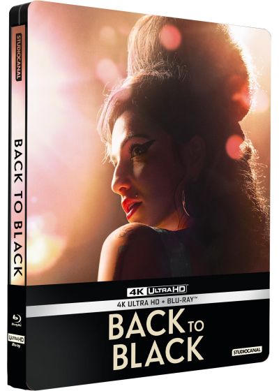 Back to Black 4K Steelbook - front cover