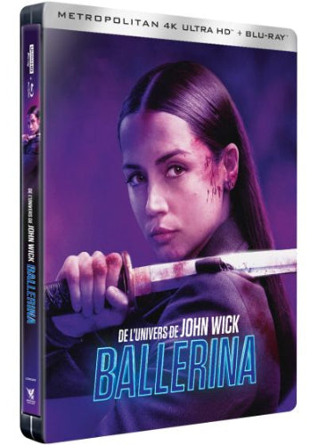 Ballerina : De l'univers de John Wick 4K Steelbook - front cover