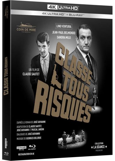 Classe Tous Risques 4K (1960) - front cover