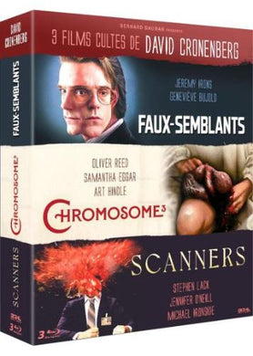 3 films cultes de David Cronenberg - front cover