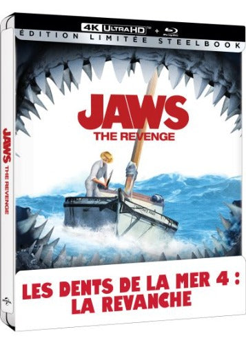 Les Dents de la mer 4 : La Revanche 4K Steelbook - front cover