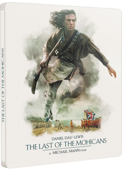 Le Dernier des Mohicans 4K Steelbook (1992) de Michael Mann - front cover
