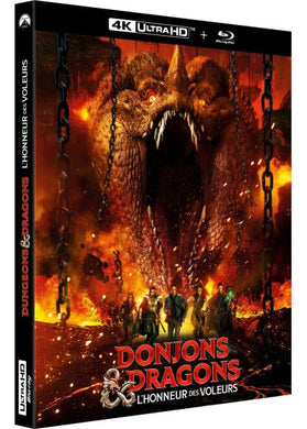 Donjons & Dragons : L'Honneur des voleurs 4K (2023) - front cover