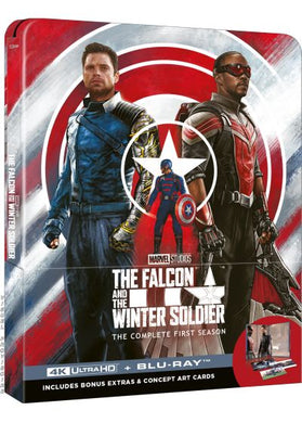 Falcon et le soldat de l'hiver 4K Steelbook - front cover