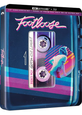 Footloose 4K Steelbook (1984) - front cover
