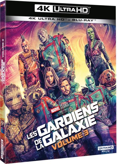 Guardians of the Galaxy Vol. 3 4K (2023) - front cover