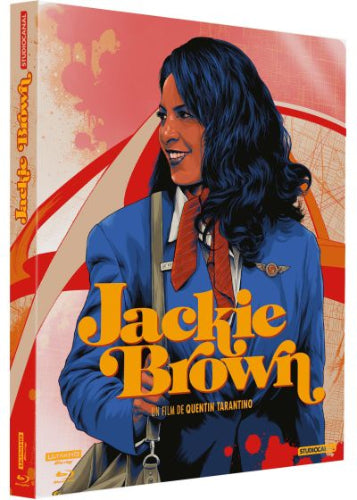 Jackie Brown 4K Steelbook - front cover
