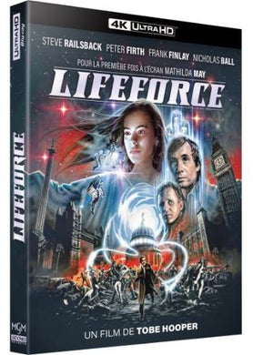 Lifeforce 4K (L'Étoile du mal) - front cover