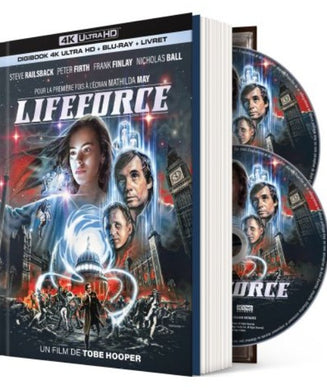 Lifeforce 4K (L'étoile du mal) (1985) - front cover